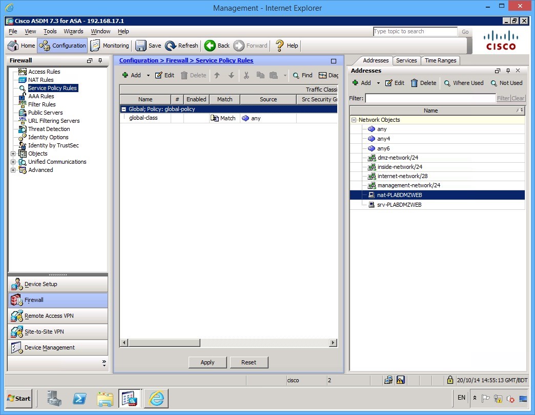 Practice Labs screenshot.